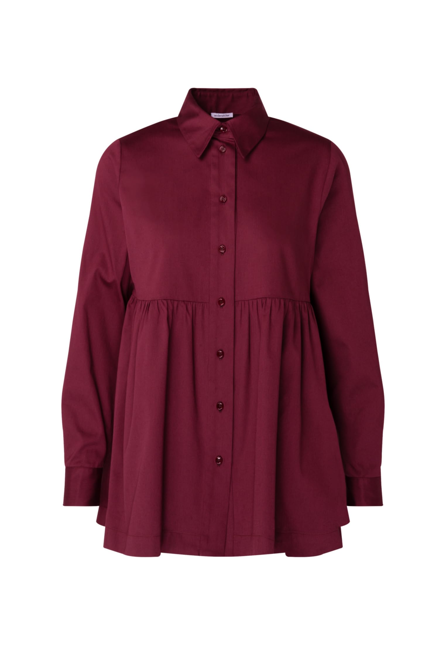 Seidensticker Chemisier À Manches Longues Coupe Droite Blouse Femme