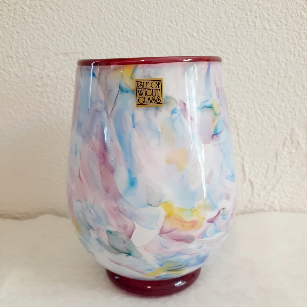 Amazon.co.jp: ISLE OF WIGHT GLASS アイルオブワイトグラス 花瓶 約 