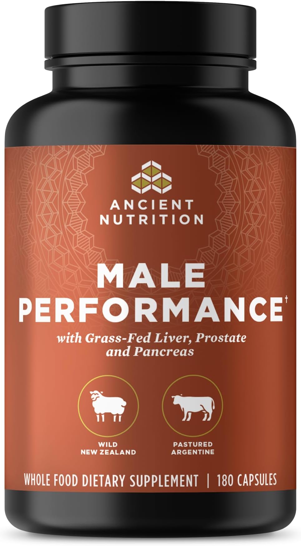 Wild & Grass-Fed Organ Blends Capsules, Male Performance