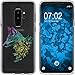 Produktbild PhoneNatic Case kompatibel mit Samsung Galaxy S9 Silikon-Hülle Floral Fuchs M1-4