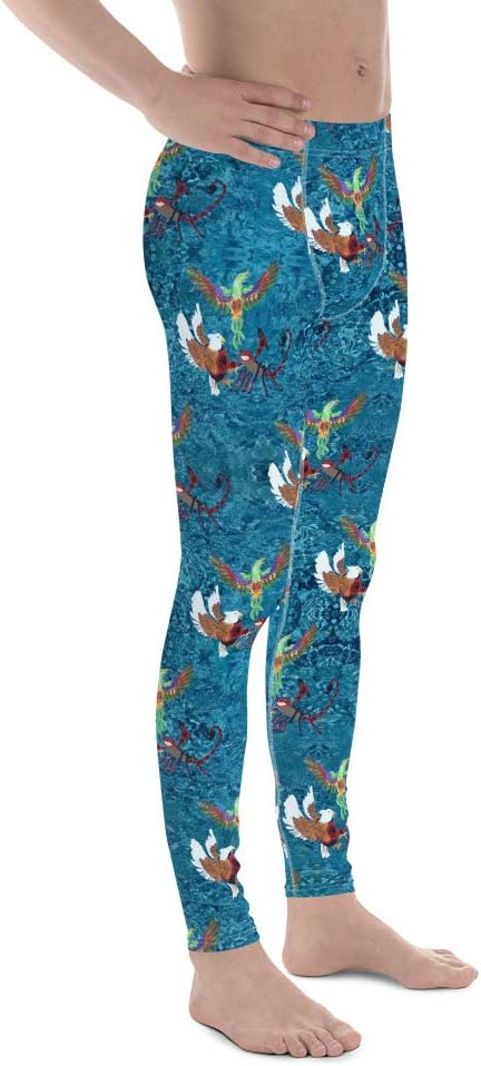 Rise Rock Mercury Men's Leggings White