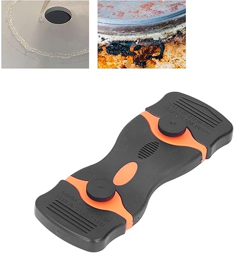 Miniatura 5 de Rascador de hoja de afeitar, 2 piezas, herramienta de raspador 2 en 1, raspador de limpieza de rascador de vidrio retráctil para placa de cocina de