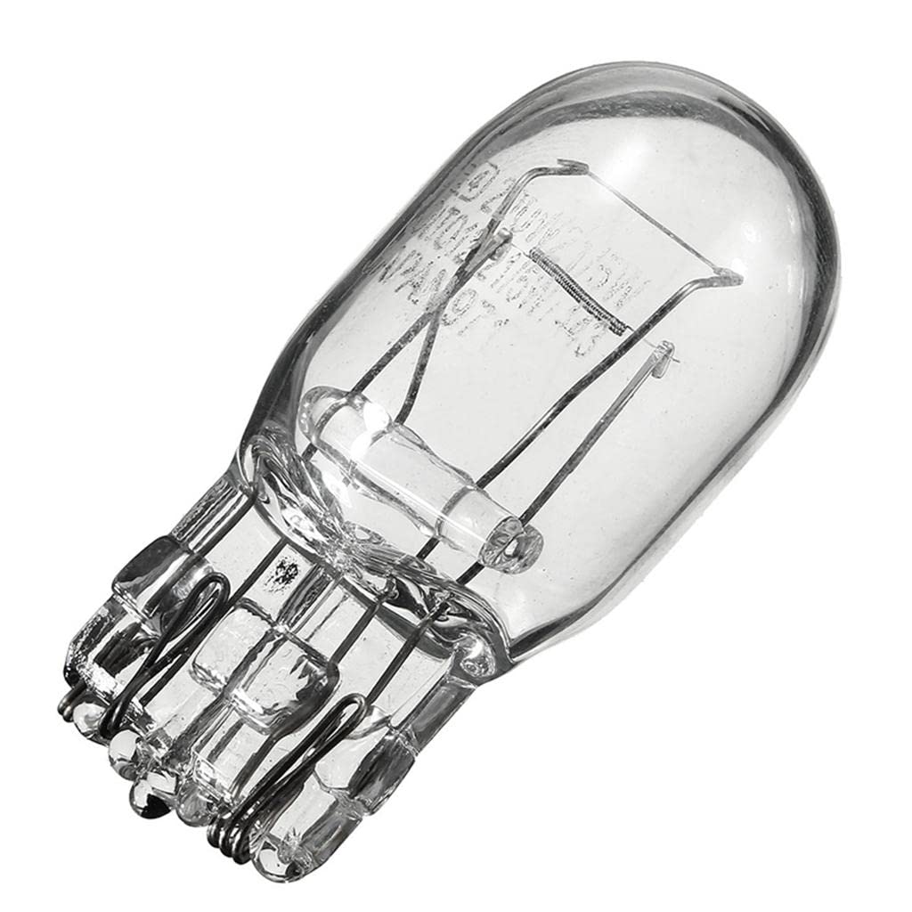 10-Pack T20 7440 7443 12V 21/5W Clear LED Turn Signal & Brake Tail Light Bulbs