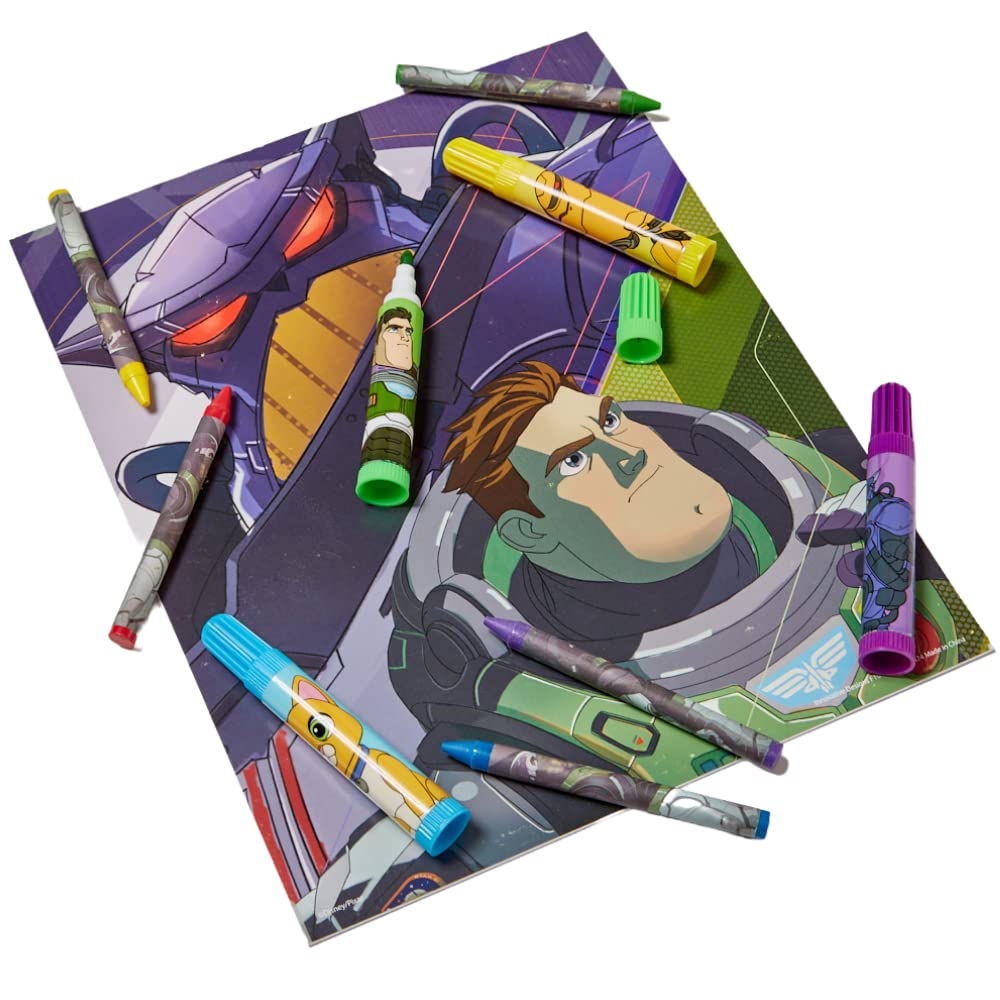 Ryan's World - Juego de arte para colorear para niños y niñas con calcomanías + estuche para lápices 5