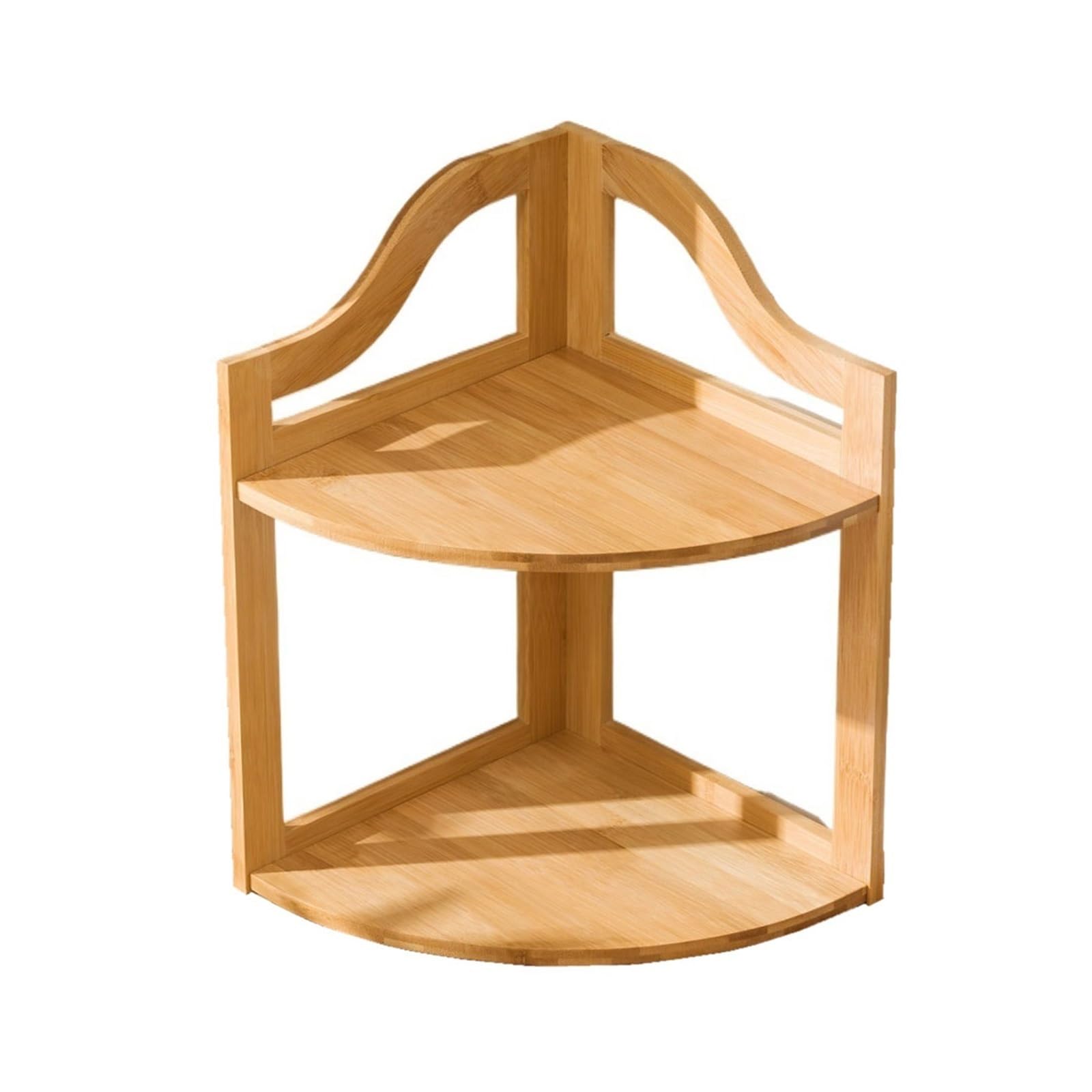 Zhaoj24-05 Bookcase Desk Simple Small Bookshelf Home Two Layers Corner Storage Rack