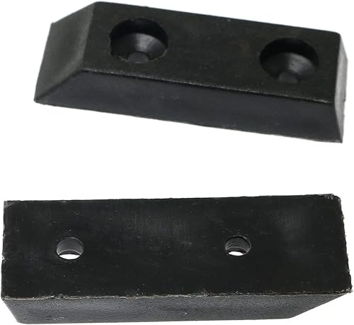 Miniatura 5 de Pies de goma Parachoques RLECS 12 piezas negro rectangulares pies de goma parachoques gabinetes muebles pies almohadillas para piernas