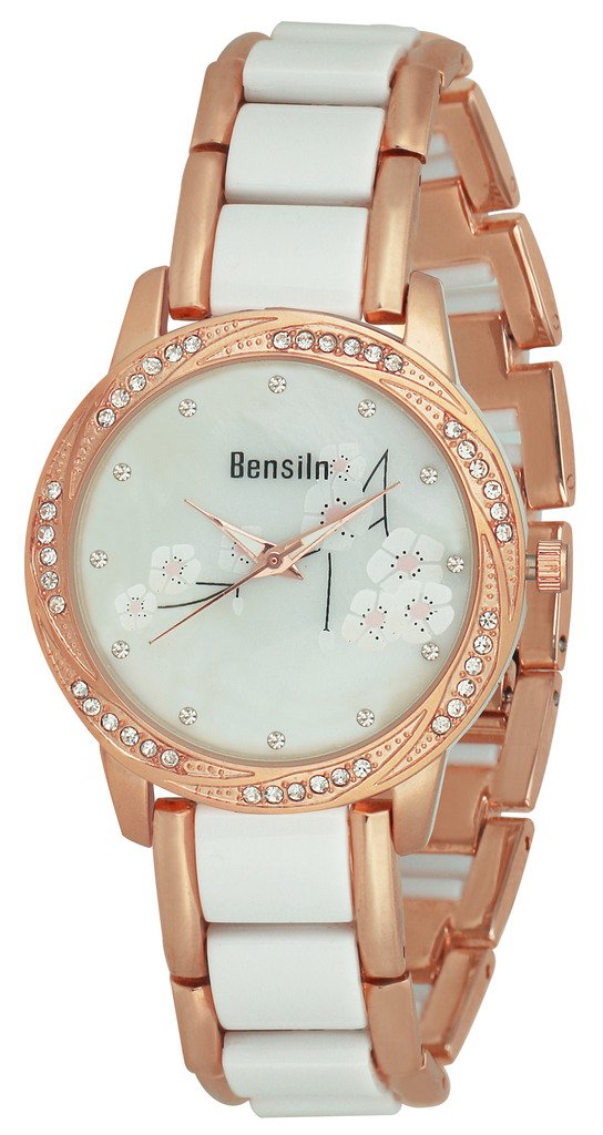 Style Time White Rosegold Womens Watch -ST-302 (B01D668M1S) Amazon Price History, Amazon Price Tracker