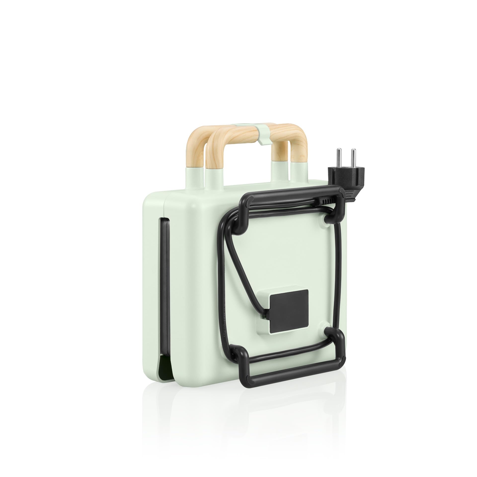 GRILL PANINI FLAMA 4964FL 22,5X13 PLACAS EXTRAIB.VERDE