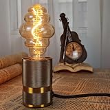 TIANFAN Vintage żarówki LED 4 W ściemniane 220/240 V śruba Edisona E27 podstawa specjalistyczna dekoracyjna antyczna żarówka (φ80 mm ul)