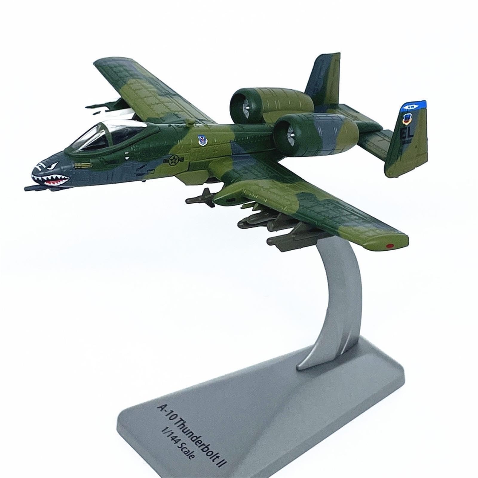 Figura de aleación de avión de Ataque A-10 1:144 Bombarderos