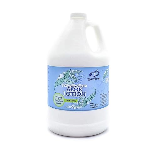 Loción de aloe vera sin perfume con aceite de argán hecha a mano humectante y loción corporal, sin OMG, vegana, fabricada en Estados Unidos, (1 disponible en Yaxa El Salvador