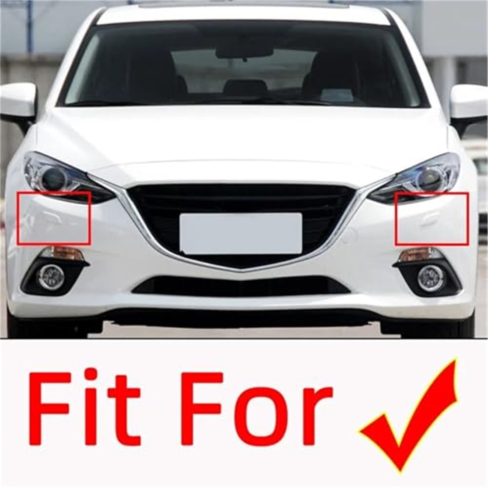 2 Pz, per Mazda, 3 M3 Axela 2014 2015 2016 Auto Paraurti