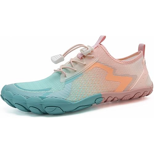 Water Shoes for Men Barefoot Quick-Dry Aqua Sock Outdoor Athletic Sport Shoes for Kayaking, Boating, Hiking, Surfing, Walking