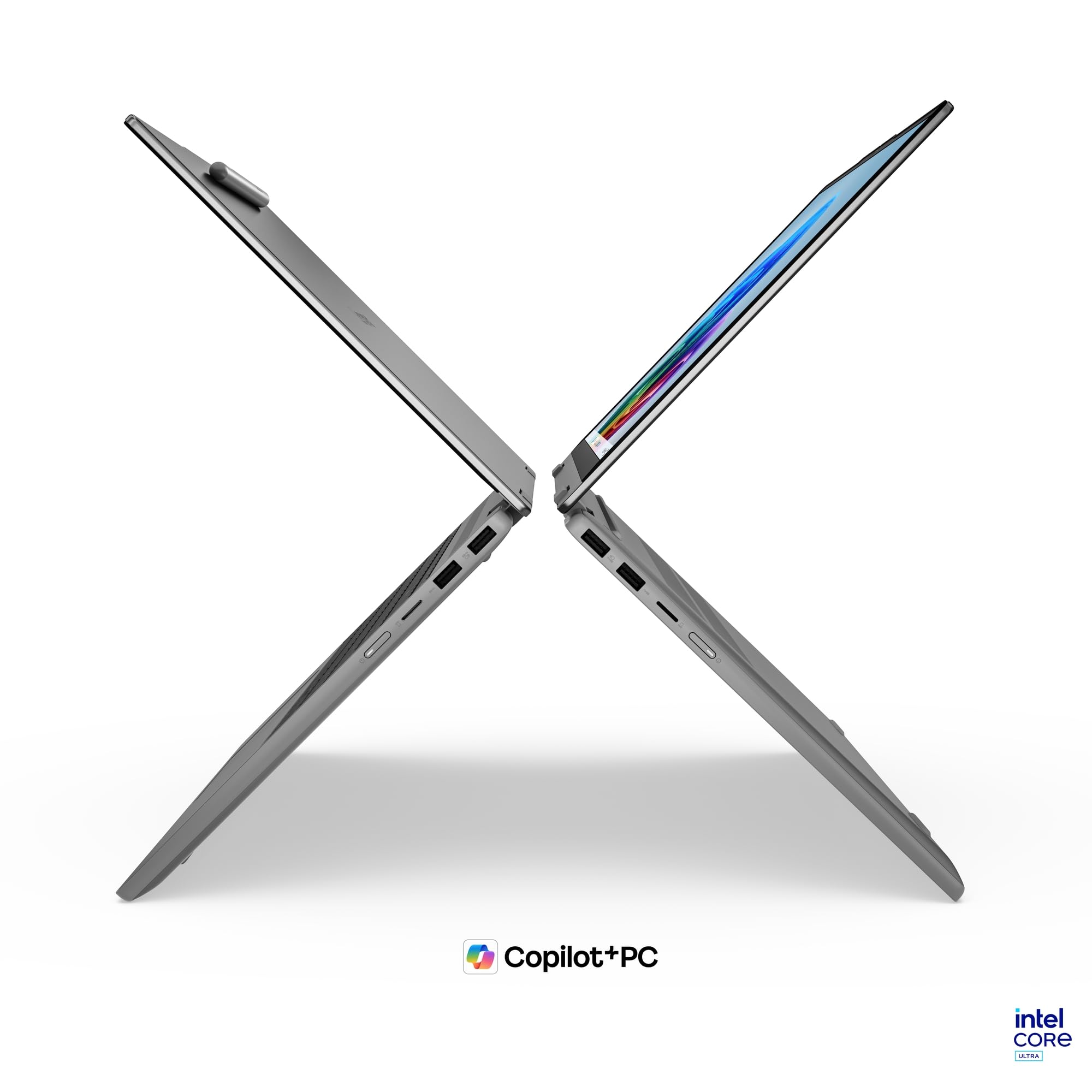Lenovo IdeaPad 5i 2-in-1 Laptop | Copilot+ PC | 15.3" WUXGA Touch Display | Intel Core Ultra 7 355 | 16GB RAM | 1TBSSD | Integrierte Intel Grafik | Windows 11 | QWERTZ | Grau | 3 Monate Premium Care