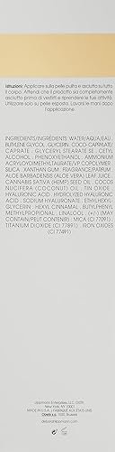 Miniatura 3 de Deborah Lippmann Rich Girl Hydrating Body Shimmer  Iluminador  Brillo corporal  Luminizador  Loción iluminadora con aceite de semilla de cáñamo y