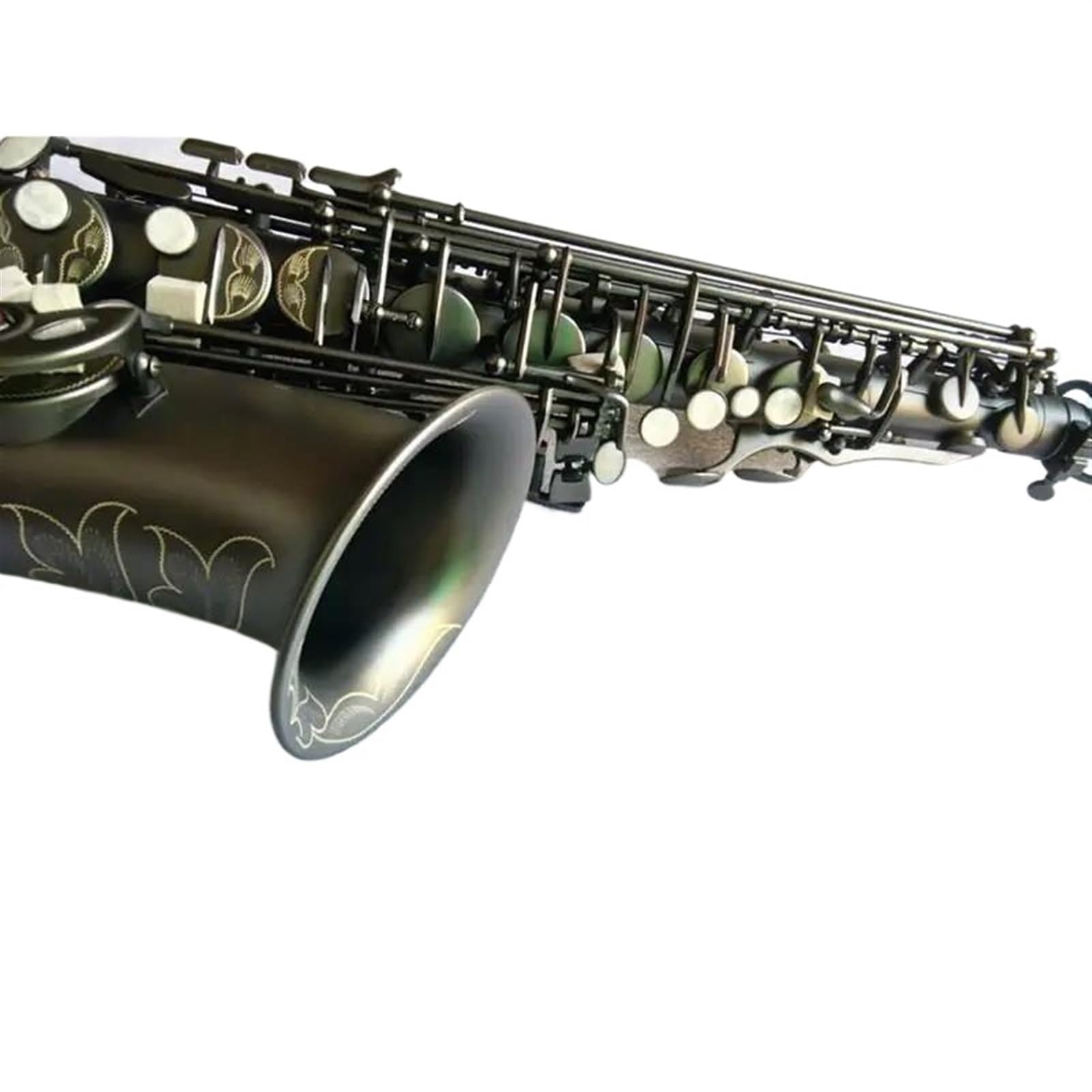 Saksofon Saksofon Altowy Matowy Czarny Saksofon Altowy Ustnik Reed Neck Akcesoria Do Instrumentów Muzycznych
