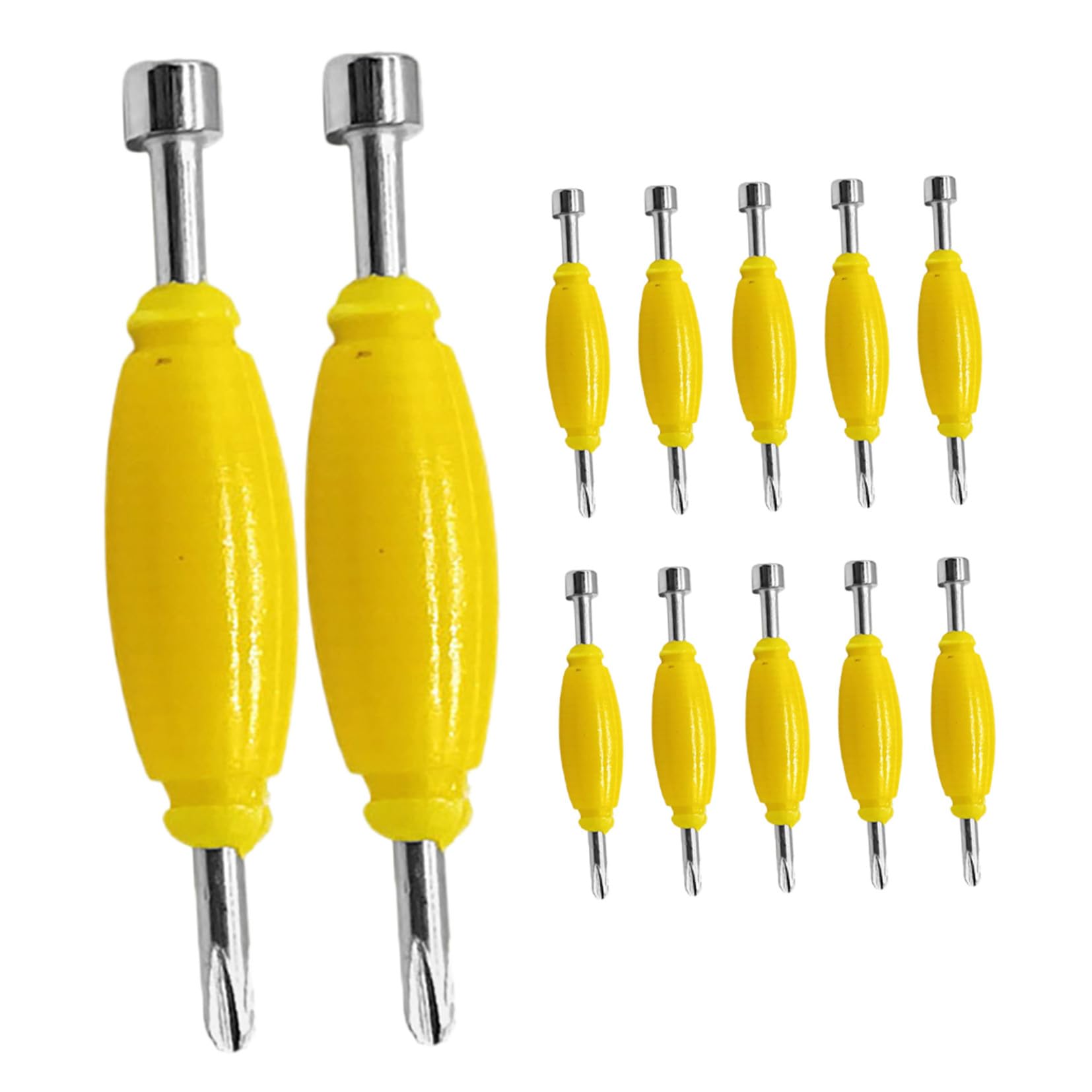Jeu De 12 Mini Tournevis Double Tête Pour Planche À Doigts Outils De Réparation Portable Pour Petites Vis De Fingerboard Et Skateboard Miniature