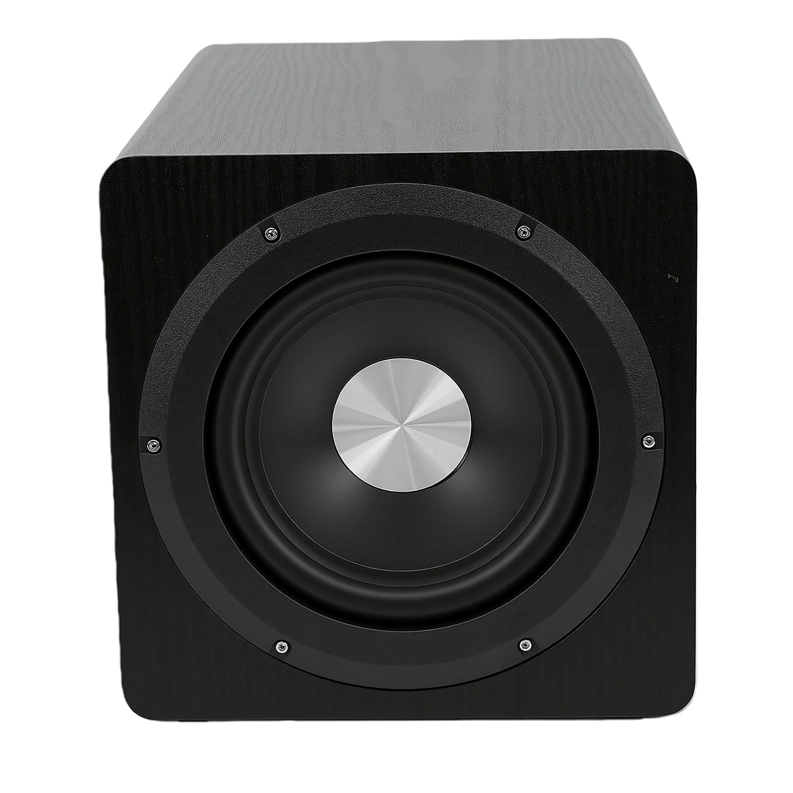 Bewinner Subwoofer Alimentato da 6,5 ​​pollici 100 W (Spina europea) | Altoparlante Woofer Attivo, Audio Home Theater, Bassa Frequenza HiFi, Design Pressurizzato a Terra, Serata di Film di Gioco