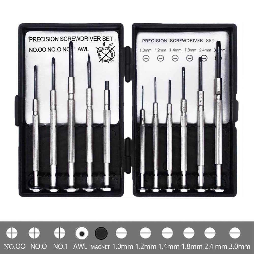 Mini Screwdriver Set - 11 Piece Tool Kit -6 Mini Screwdriver Set - 11 Piece Tool Kit -6