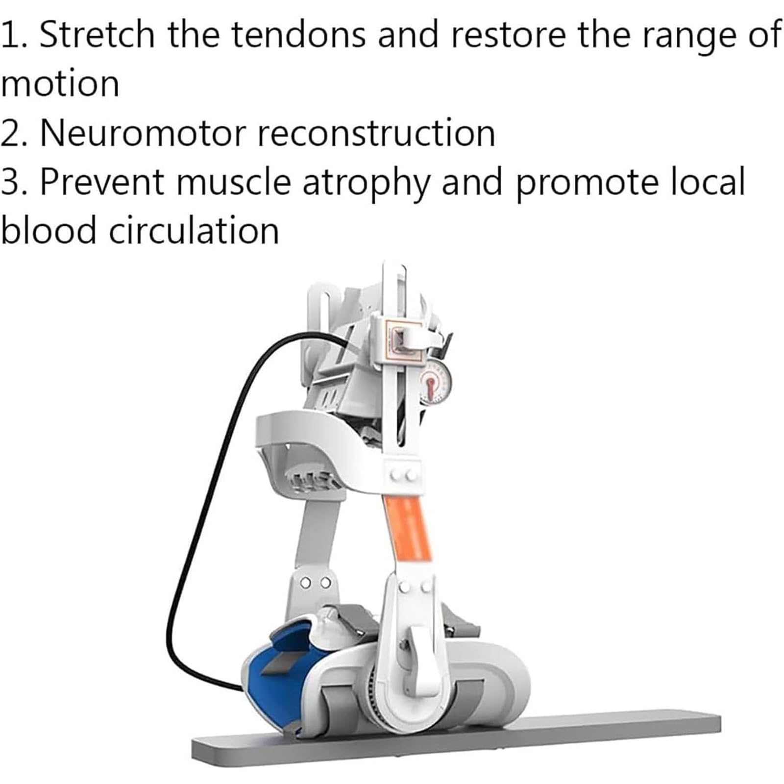 Trainer per La Riabilitazione Dell'articolazione del Ginocchio, Dispositivo per L'allenamento Dell'estensione delle Gambe, Estensione a -10° E Flessione a 140°