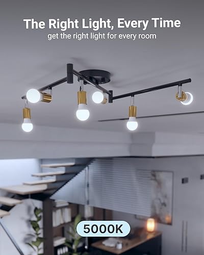 Miniatura 5 de Sunco - Paquete de 10 bombillas LED GU24 de 2 clavijas A19, luz diurna de 5000 K, equivalente a 9 W 60 W, CFL de repuesto 800 LM, súper brillante