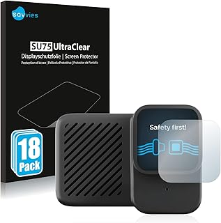 Savvies Screen Protector compatible with GoPro Hero 10 Black Bones (Lens) Protection Film Clear 18-Pack