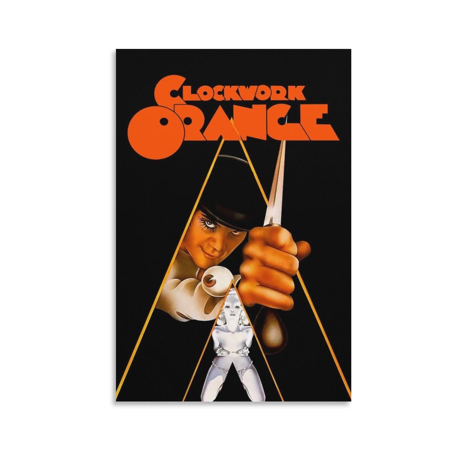 Amazon.co.jp: 映画ポスター 時計じかけのオレンジ（1971）A Clockwork 