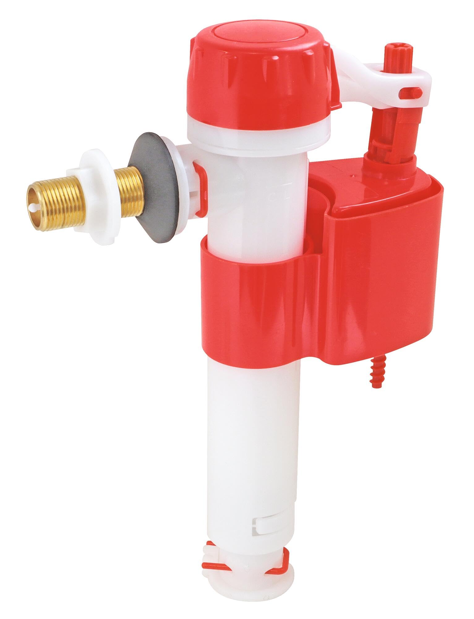Tomatherm for You Complete Toilet Mechanism Universal Cable Mechanism for Double Flush Drainage + Reversible Filling Tap ? Brass Connector M12/17 (3/8 Inches) ? 10 Year - Image 3