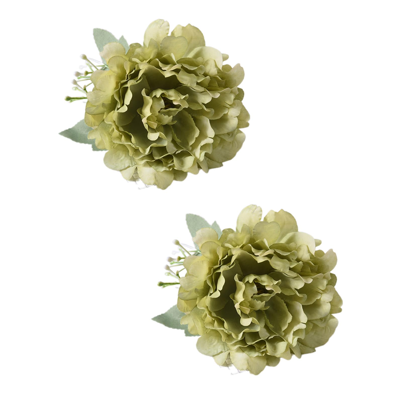 Of 2Pcs Artificial Peony Flower Curtain Tiebacks Clip Curtain Rope Tie Window Drapes Clamps Drapery Holdback Buckle Holdback