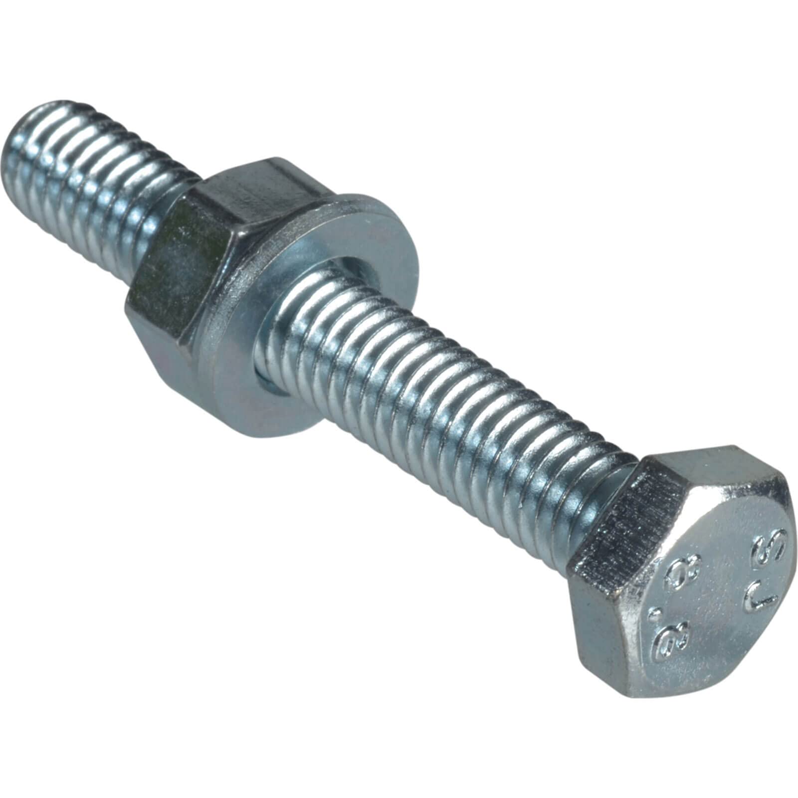Forgefix High Tensile Set Screw Zp M6 X 40Mm Forge Pack 8