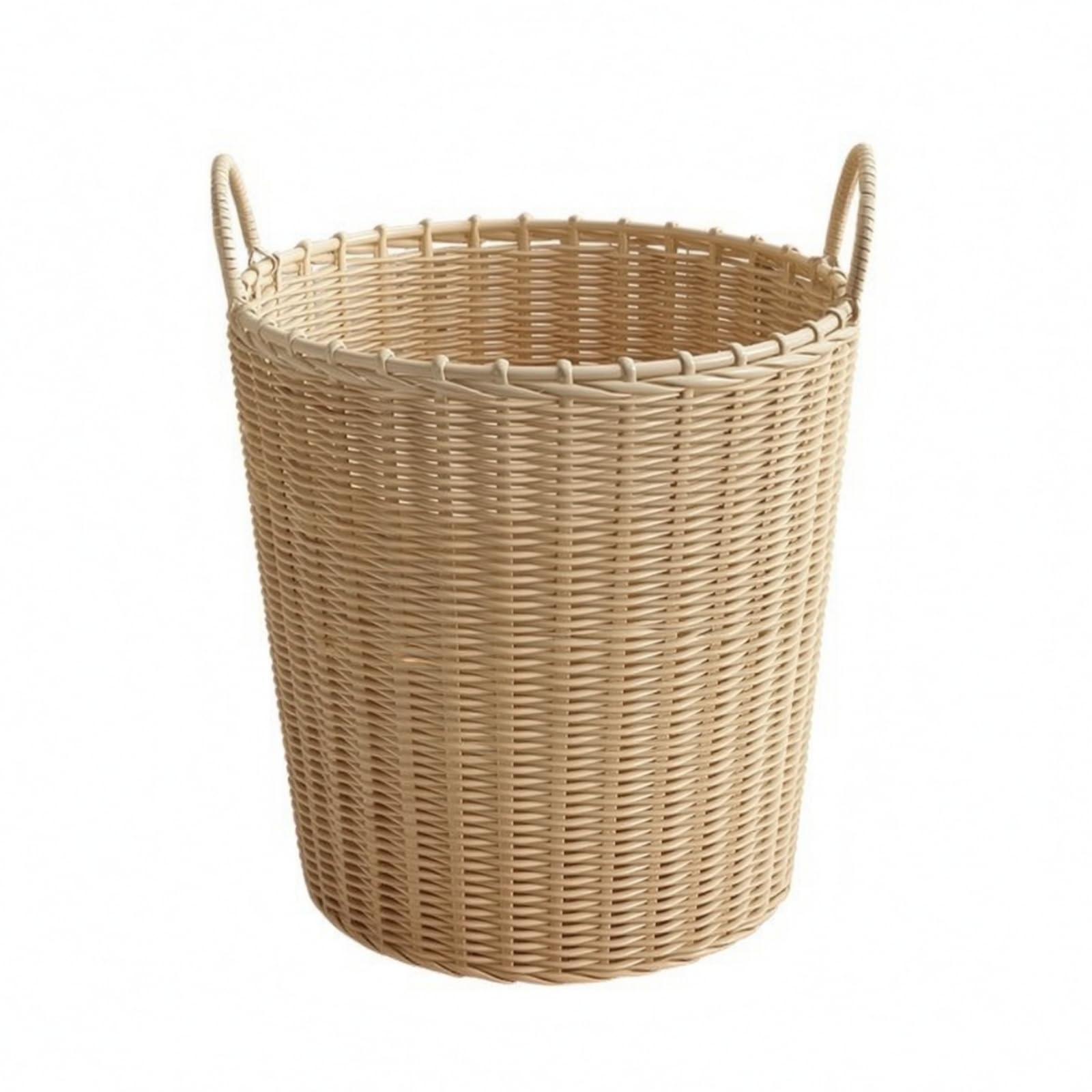 Praktisch Wäschekorb mit Tragegriff, Extra Groß, Höhe 38 Cm