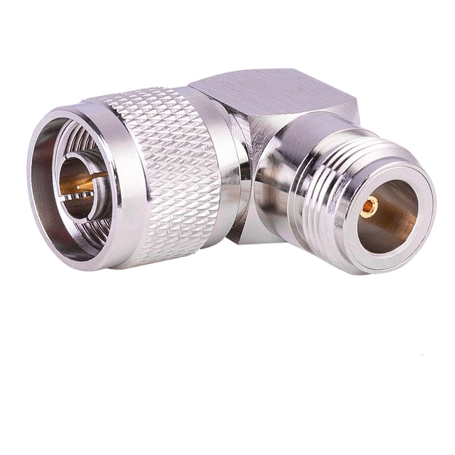 NBR Adapter N Type Male to N Type Female Right Angle Connector N Male to N Female Adapter Connectors 90 Degree for Ham Radio Antenna/Cell Phone Signal Cable-image-30