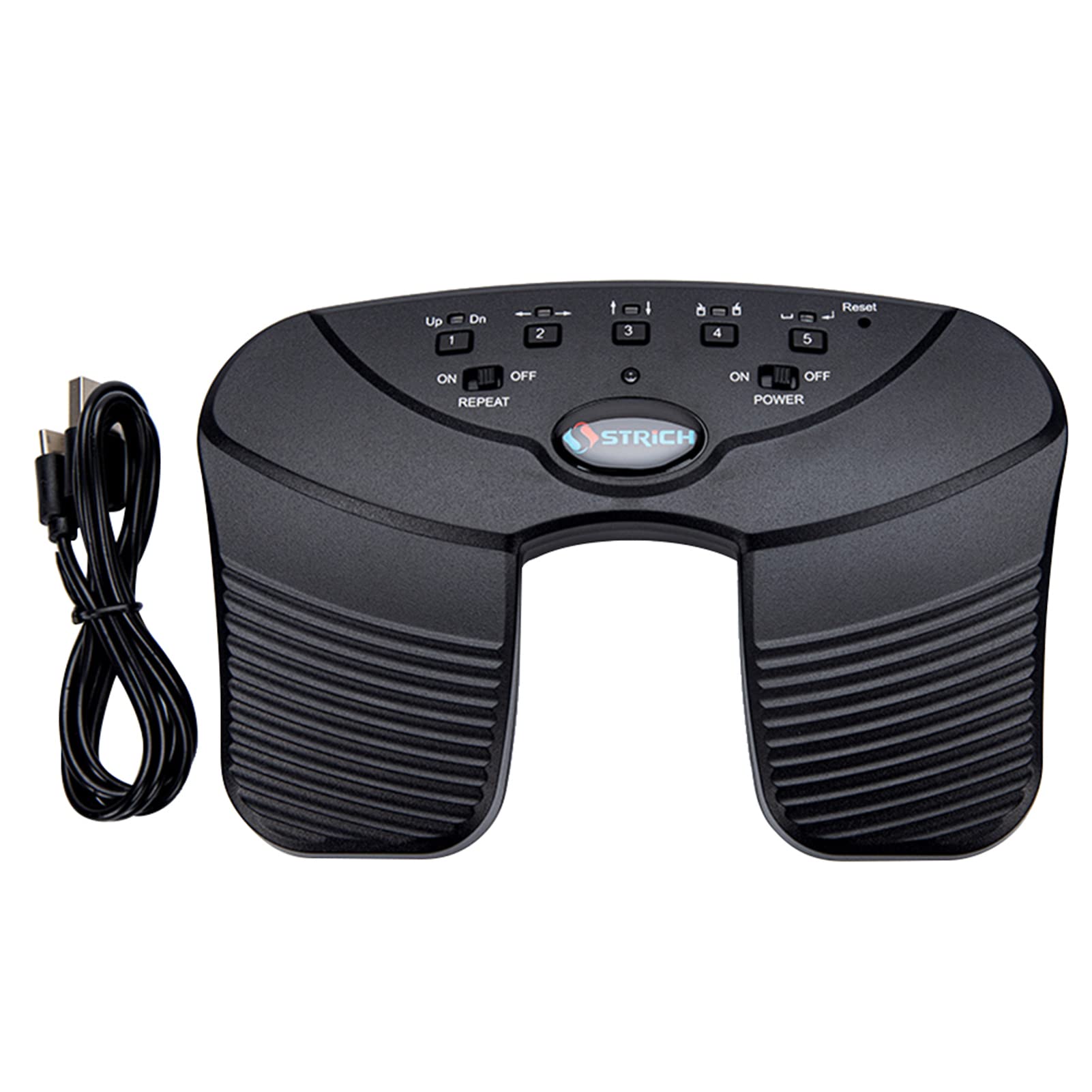 Btuty Pedal de giro de página BT inalámbrico, batería recargable incorporada, compatible con iPad, tablets, smartphones Android