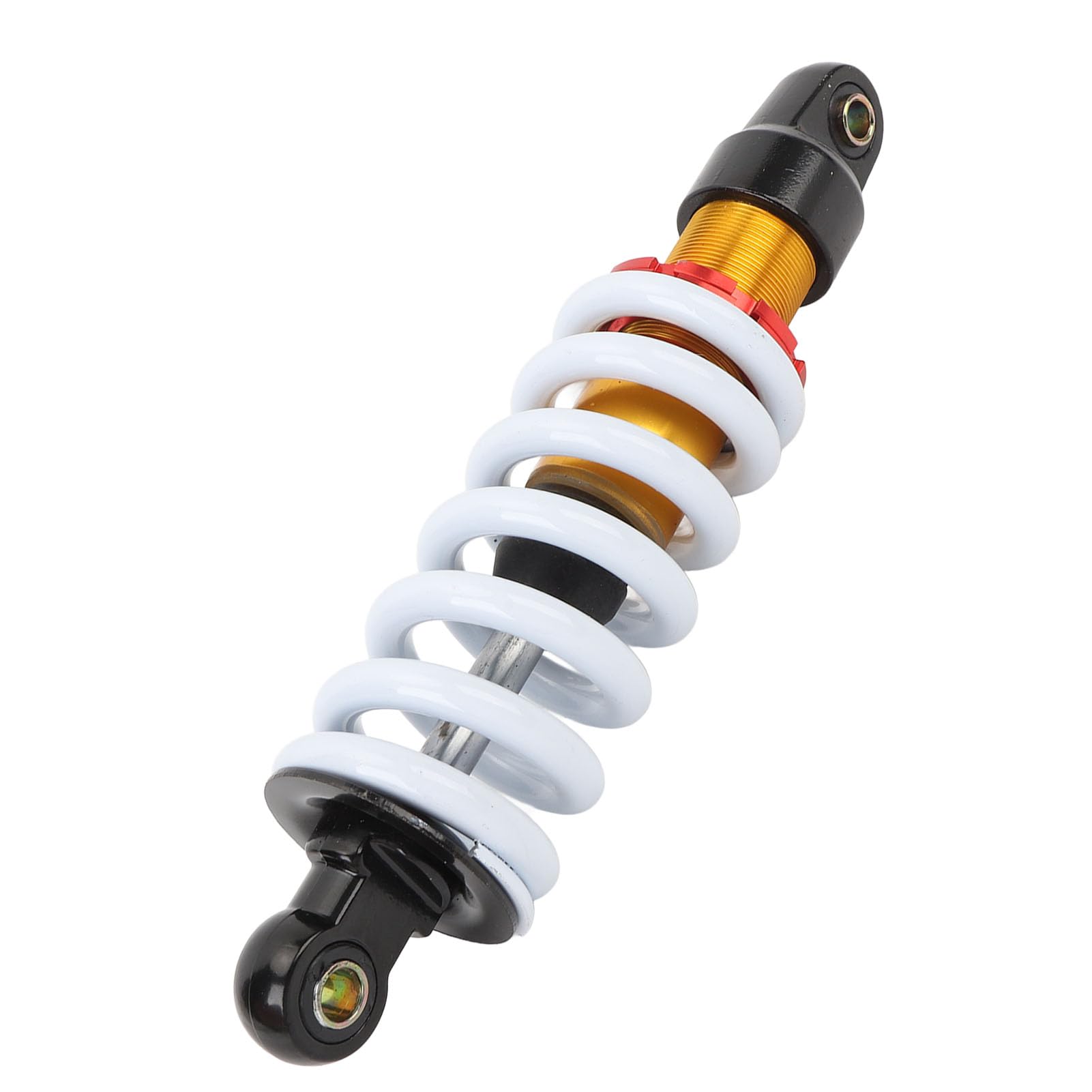 Amortisseur de Moto Robuste de 260 Mm avec Ressort de 11 Mm de Diamètre pour un Amortissement Réglable, Ajustement Universel pour 50 à 150 Motos Tout-terrain, VTT, Quads, Karts