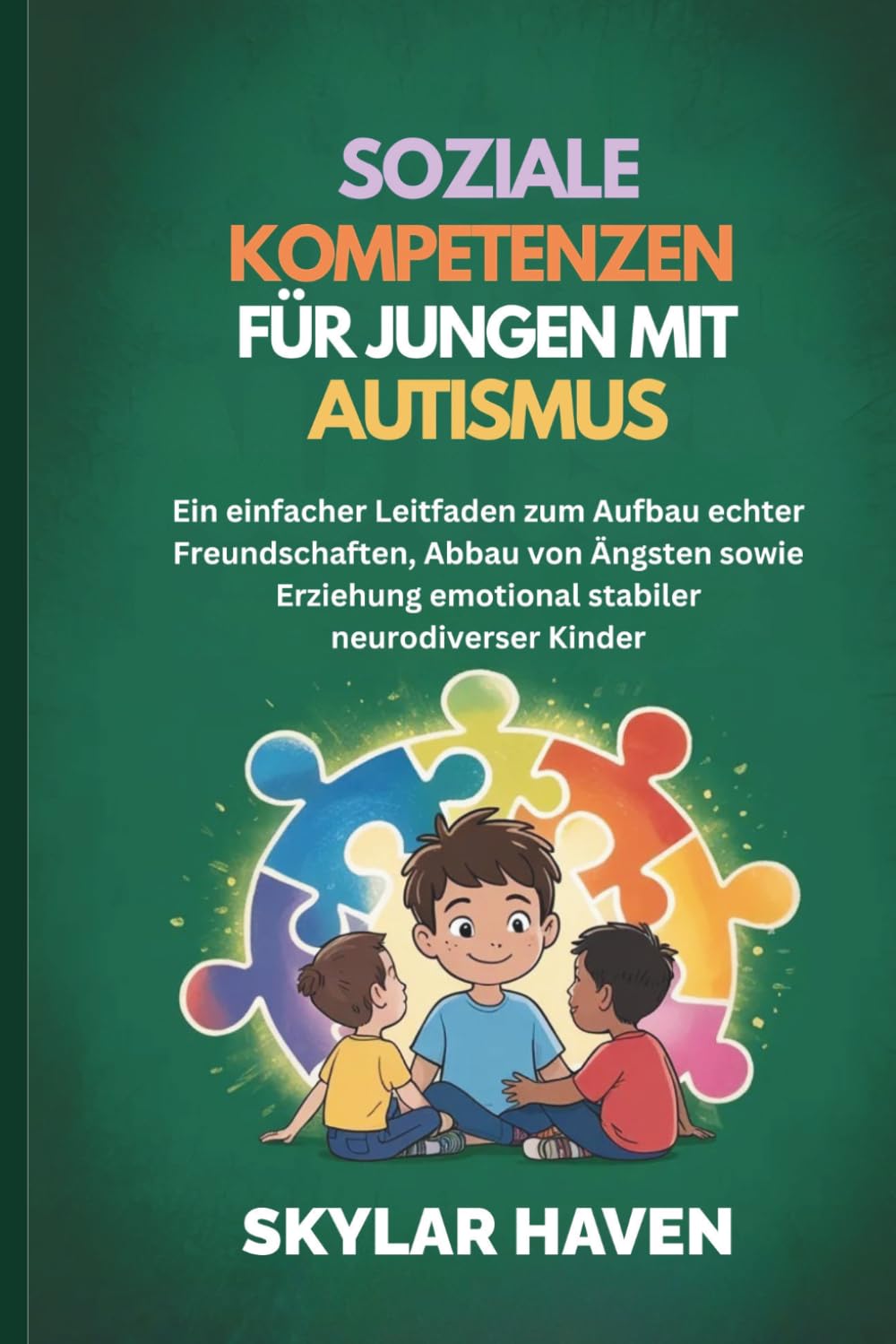 Soziale Kompetenzen für Jungen mit Autismus: Ein einfacher Leitfaden zum Aufbau echter Freundschaften, Abbau von Ängsten sowie Erziehung emotional stabiler neurodiverser Kinder