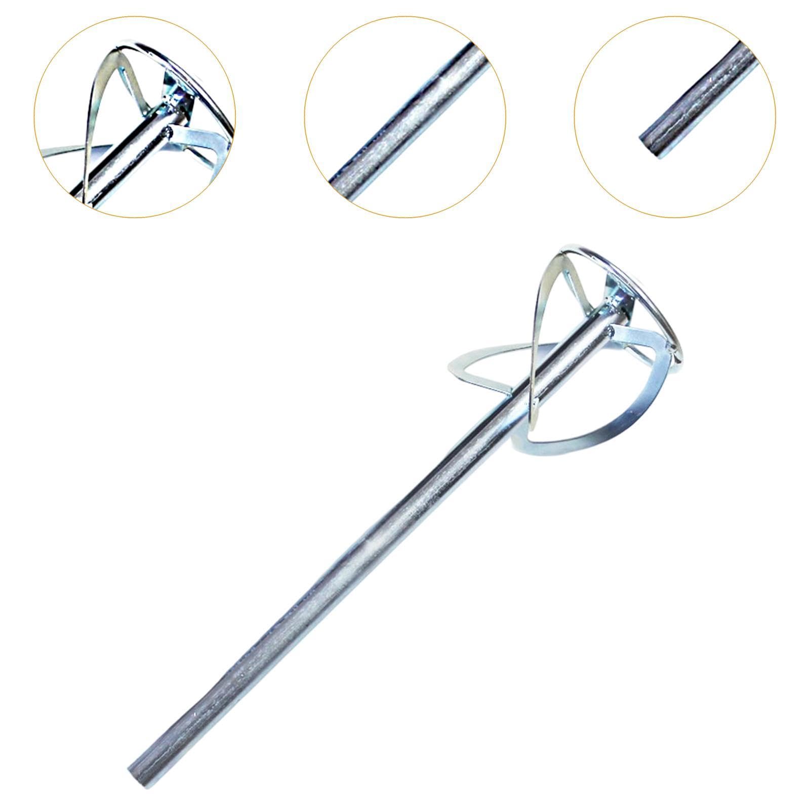 Colcolo Tige d'agitation pour perceuse à eau, mélangeur de peinture et de boue, mélangeur de peinture polyvalent robuste, accessoire de perceuse, tige de, Type B