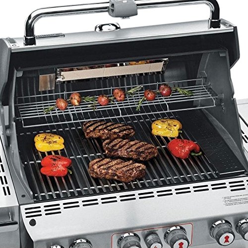 Weber Summit 7270001 S-470 Stainless-Steel 580-Square-Inch 48,800-BTU Natural-Gas Grill