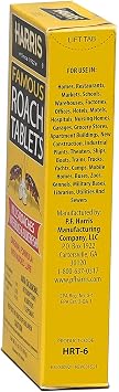 Roach & Silverfish Killer Tablets (6oz), 145+ Tablets Included, Treats a Minimum of 12 Rooms - 3 Packs Included