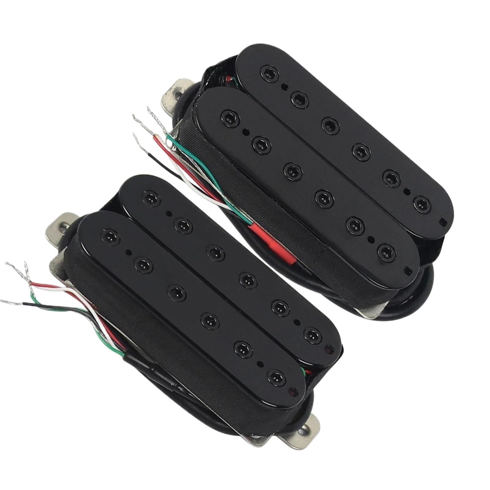 Pickup Gitary Elektrycznej Zestaw czarnych otwartych przetworników humbuckerowych przetworników gitarowych na szyję i mostek
