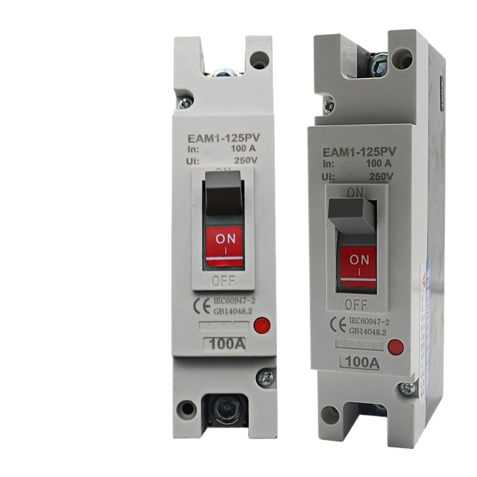 JNVFTCUX 1P 250V 63-1250A DC Solar Plastic case Circuit Breaker MCCB Overload Protection Switch photovoltaic Protector(350A)