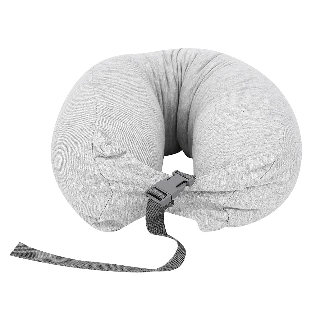 Soutien cervical avec boucle de verrouillage pour oreiller de voyage en U