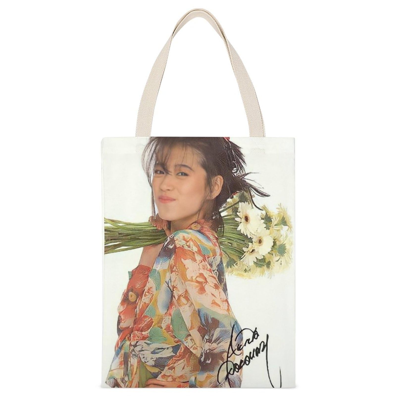 Amazon.co.jp: [Lisianthus] 中森明菜 キャンバスバッグ ショッピング 