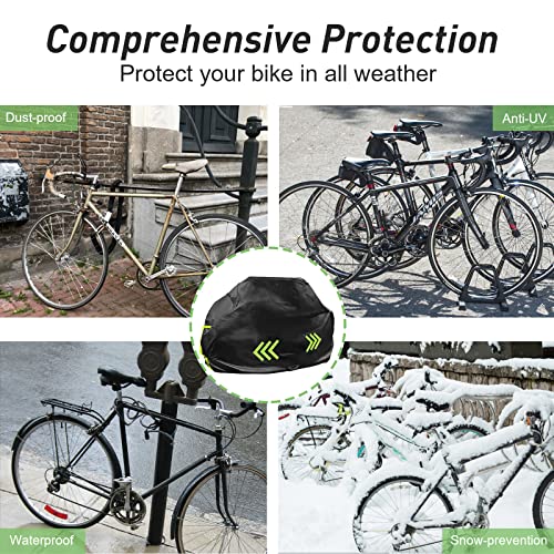 Bike Cover For 2, 3 Or 4 Bicycles Transport, 420D Heavy Duty Ripstop Material, Outdoor Storage Waterproof Bicycle Cover For Car, Truck, Rv, Suv Transport On Rack-All Seasons And Weather Protection #TOP7