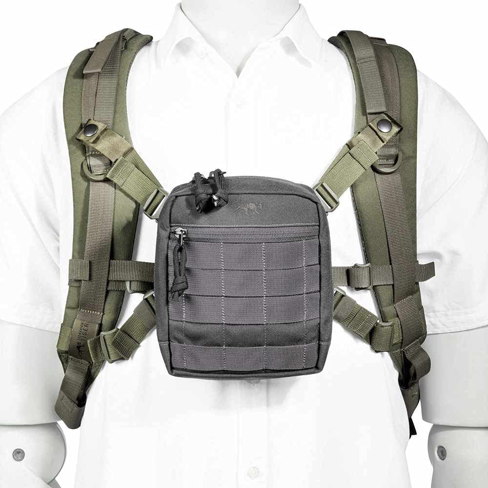 Tasmanian Tiger TT Pouch Harness Adapter Set zur Befestigung von Zusatz-Taschen an Rucksack-Schultergurten