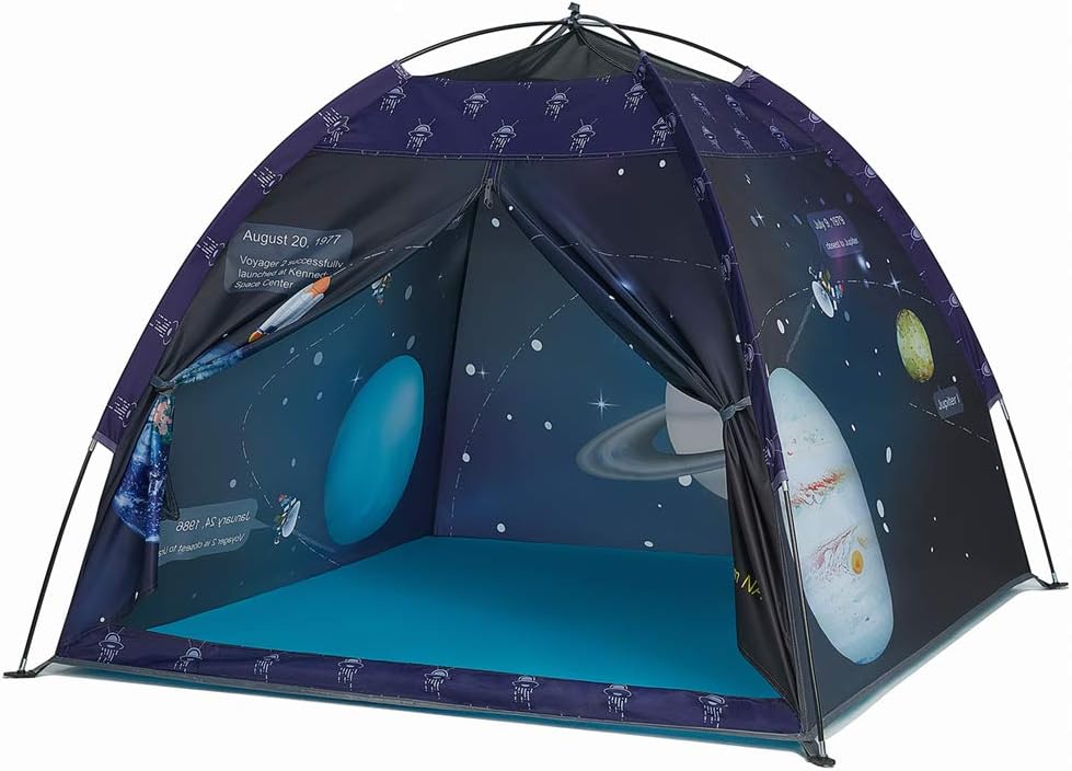 Space World Play Tent-Kids Galaxy Dome Tent Playhouse for Boys and Girls Imaginative Play-Astronaut Space for Kids Indoor and Outdoor Fun, Perfect Kid’s Gift- 47" x 47" x 43" : Toys & Games