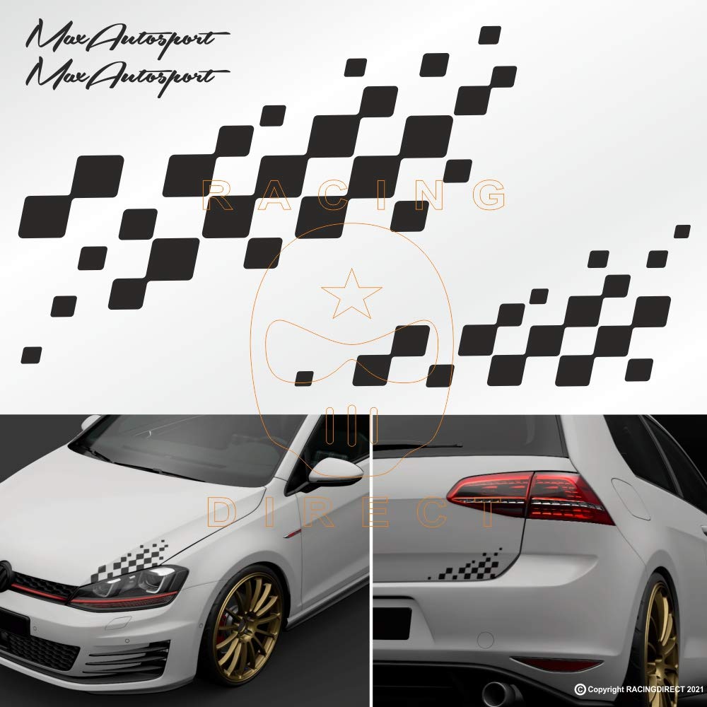 Autocollant 3D Métal AC Schnitzer Pour Calandre - Compatible BMW M3, M5, M6, Blanc
