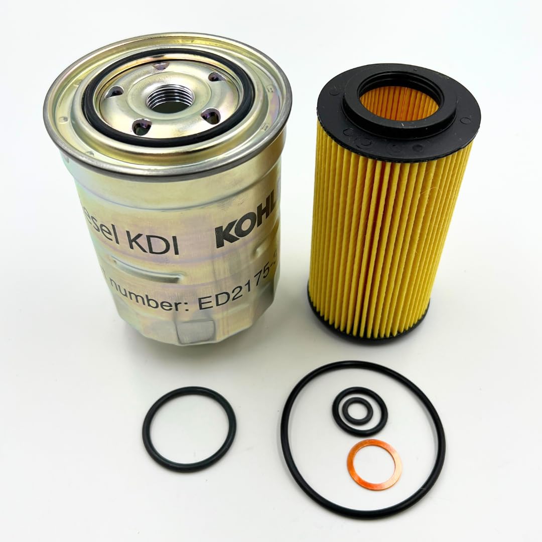 Kit di manutenzione per motori diesel KDI1903 KDI2504 KDI3404TCR, parte originale OEM ED0021753180-S, elemento filtro carburante e cartuccia filtro olio ED0021750010-S