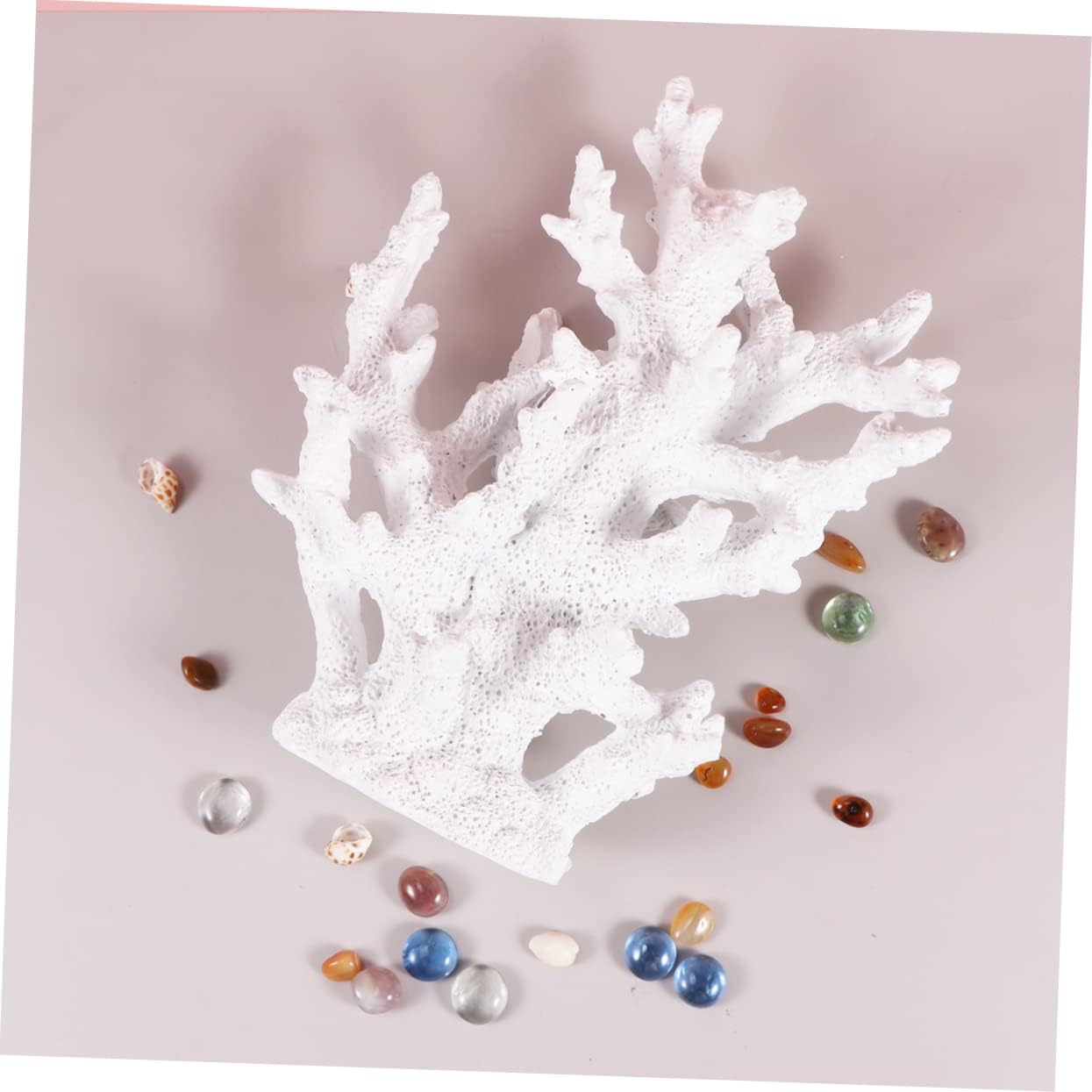 Housoutil Ornament Home Decor Fish Tank Decorations Corageous Aquarium Coral Decorate Artificial Accessories