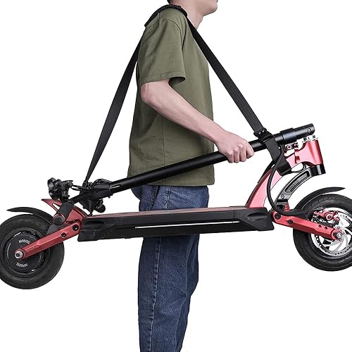 Rhinowalk Correa de hombro para scooter ajustable Kick Scooter Correa de transporte con almohadilla para el hombro para scooter eléctrico Bicicleta