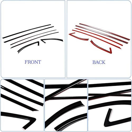 Miniatura 5 de Ajuste para moldura de ventana de Toyota Supra GR A90 A91 MK5 2019-2024, tira de sellado de ventana, cinturón de sellado de ventana antiarañazos